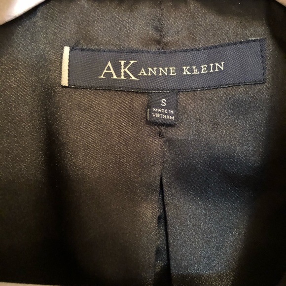 Anne Klein Black Pea Coat - Picture 3 of 6
